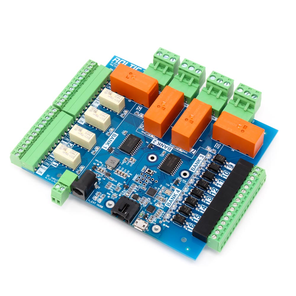 Multi Purpose USB Relay Board – Roltic